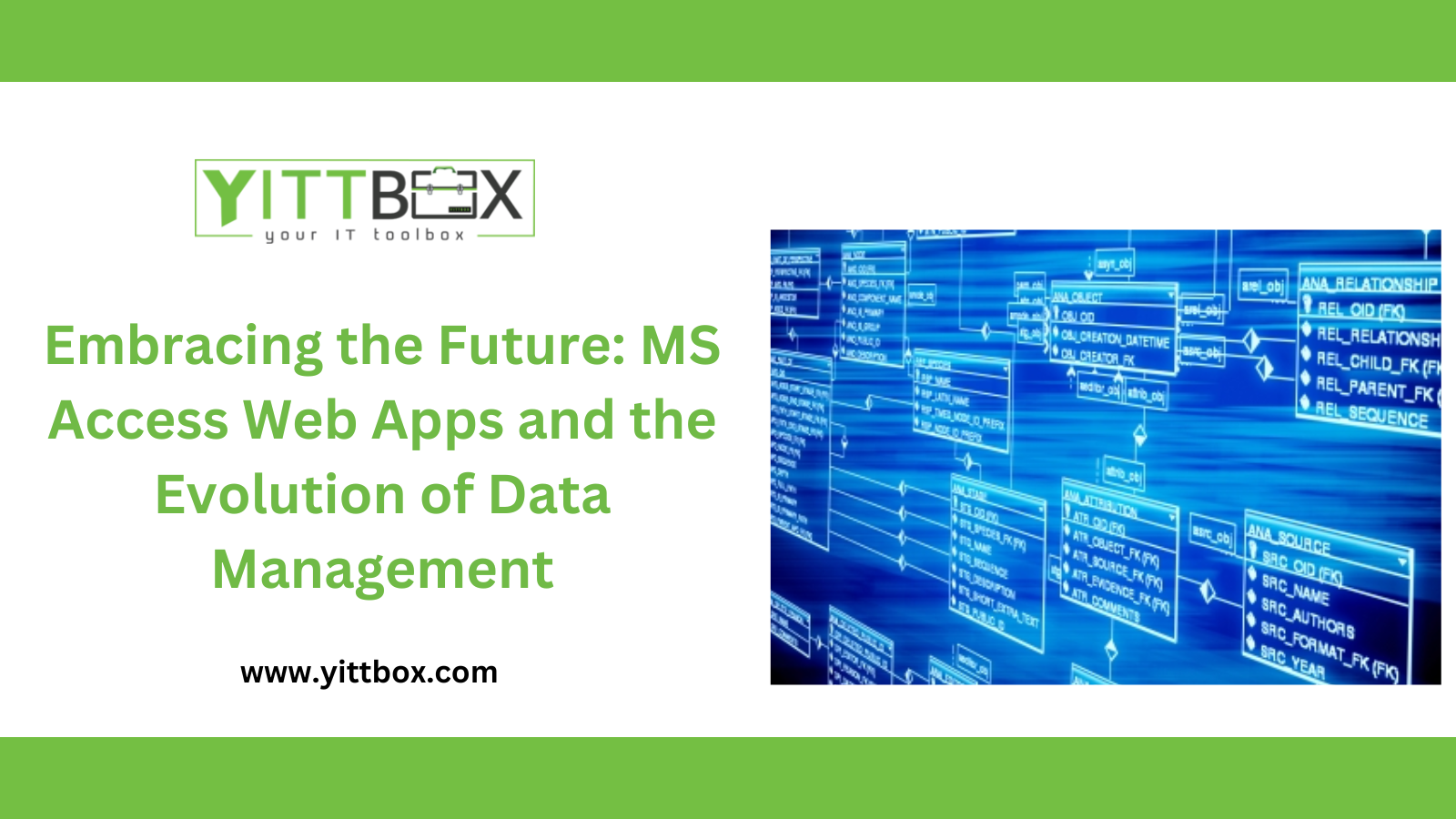 Embracing the Future: MS Access Web Apps and the Evolution of Data Management
